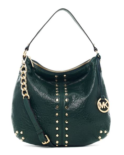 green michael kors shoulder bag|Michael Kors green handbag sale.